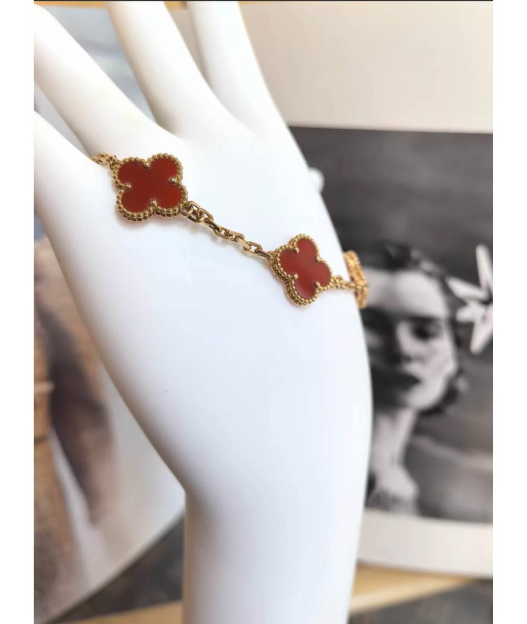 VAN CLEEF & ARPELS Золотой браслет из желтого золота, фото 4