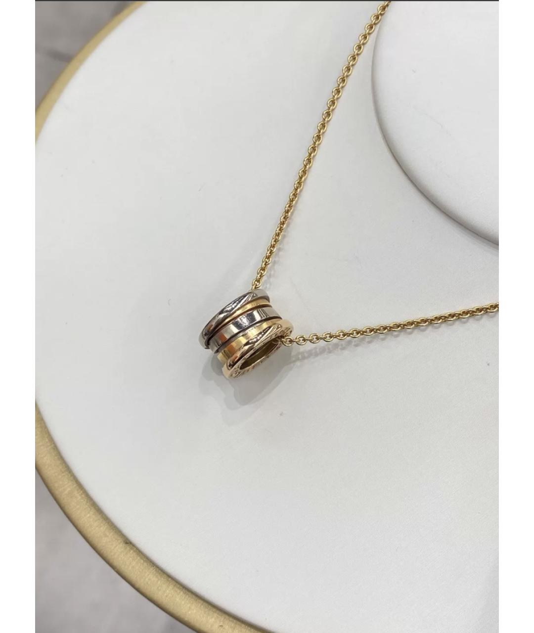 BVLGARI Золотое колье из желтого золота, фото 4