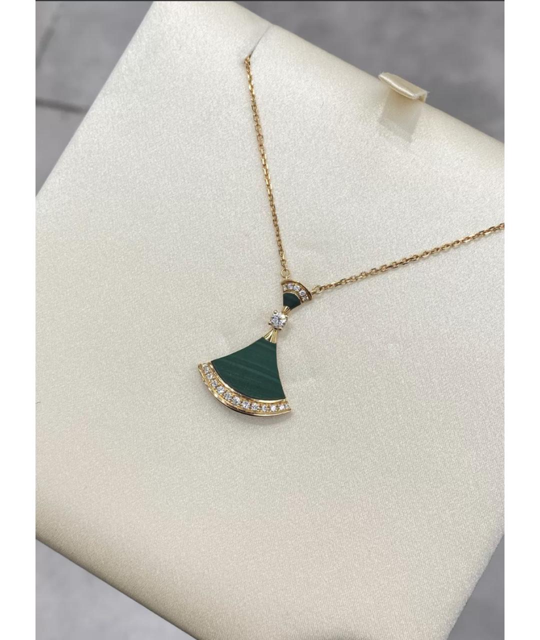 BVLGARI Золотое колье из желтого золота, фото 3