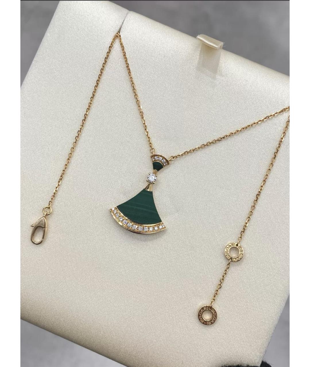 BVLGARI Золотое колье из желтого золота, фото 2