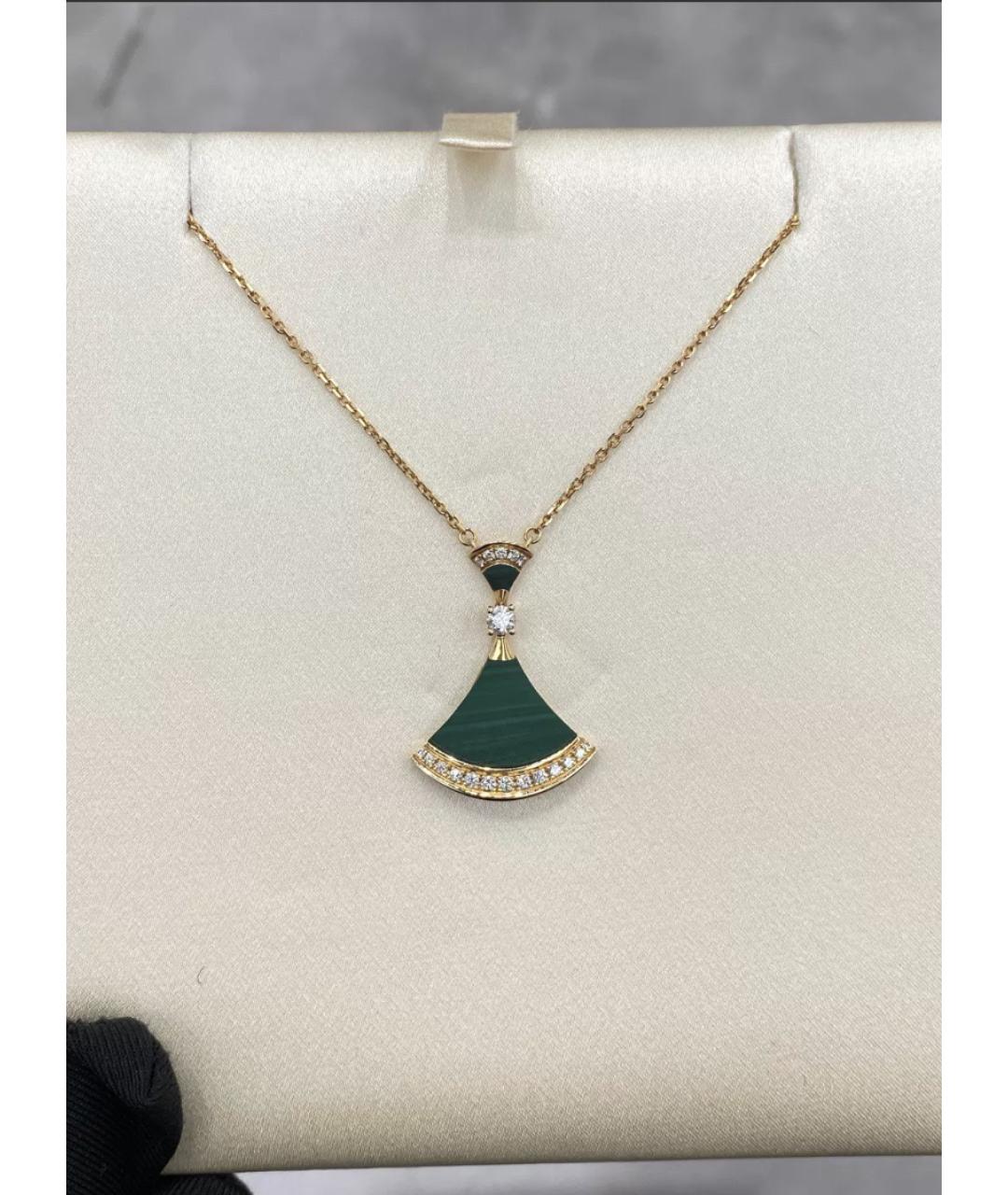 BVLGARI Золотое колье из желтого золота, фото 4