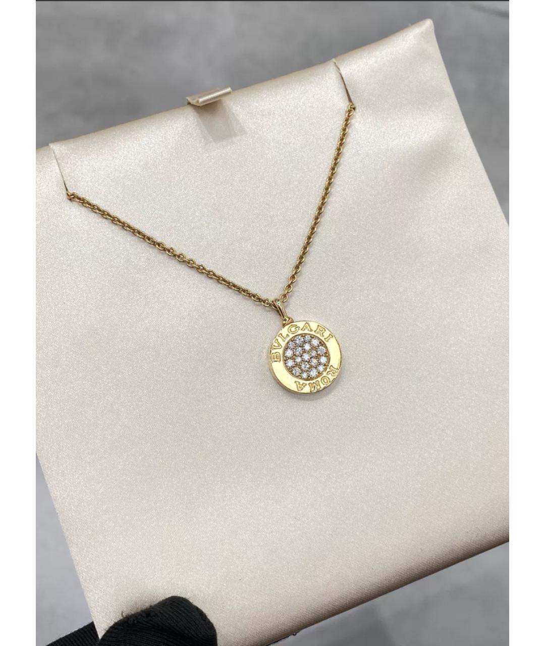 BVLGARI Золотое колье из желтого золота, фото 5