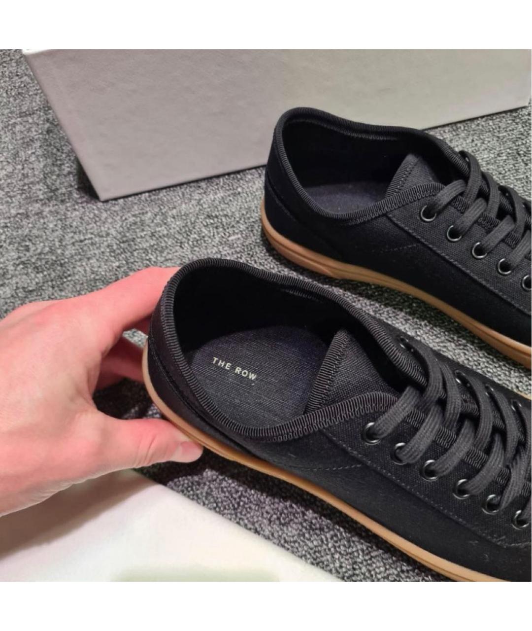 THE ROW Черные кеды, фото 5