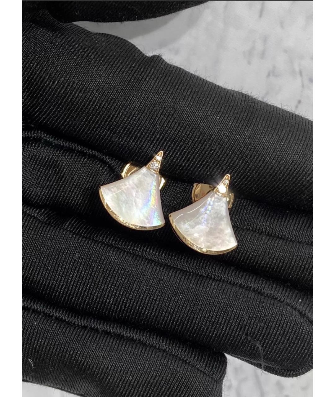 BVLGARI Золотые серьги из желтого золота, фото 6