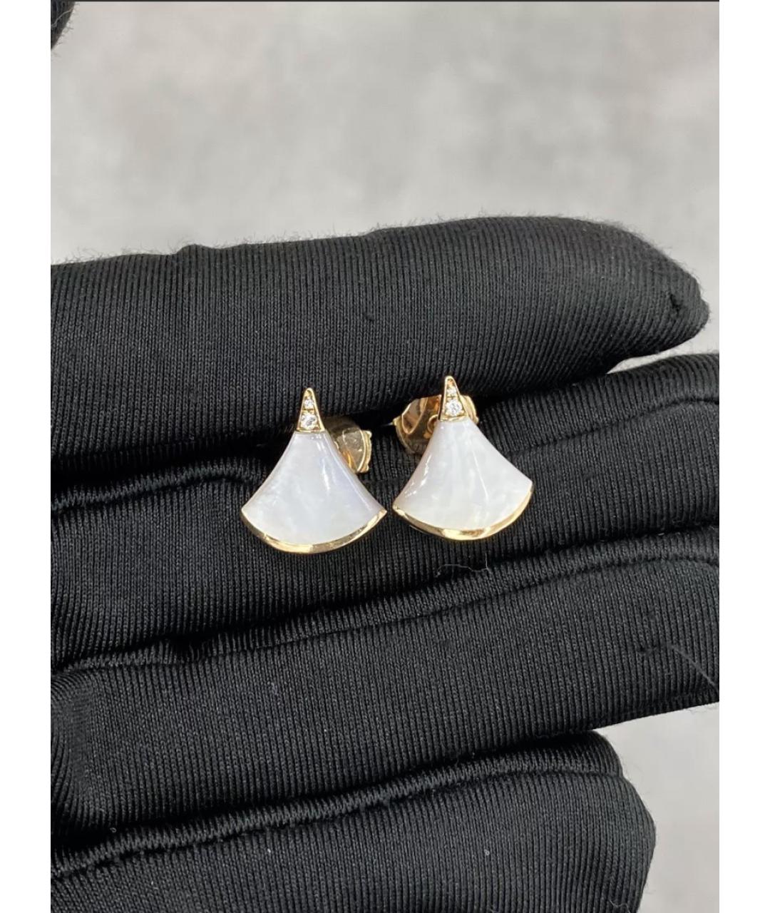 BVLGARI Золотые серьги из желтого золота, фото 5