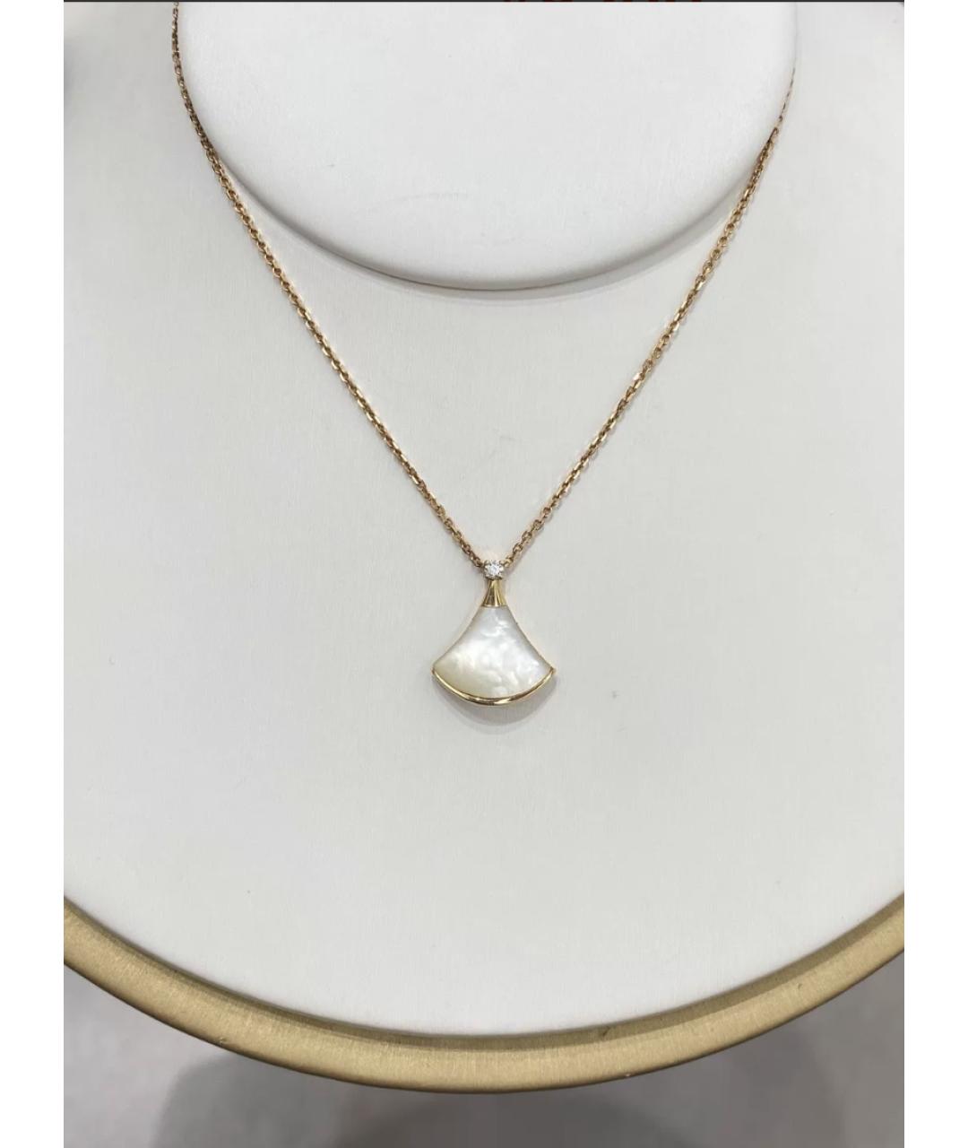 BVLGARI Золотое колье из желтого золота, фото 6