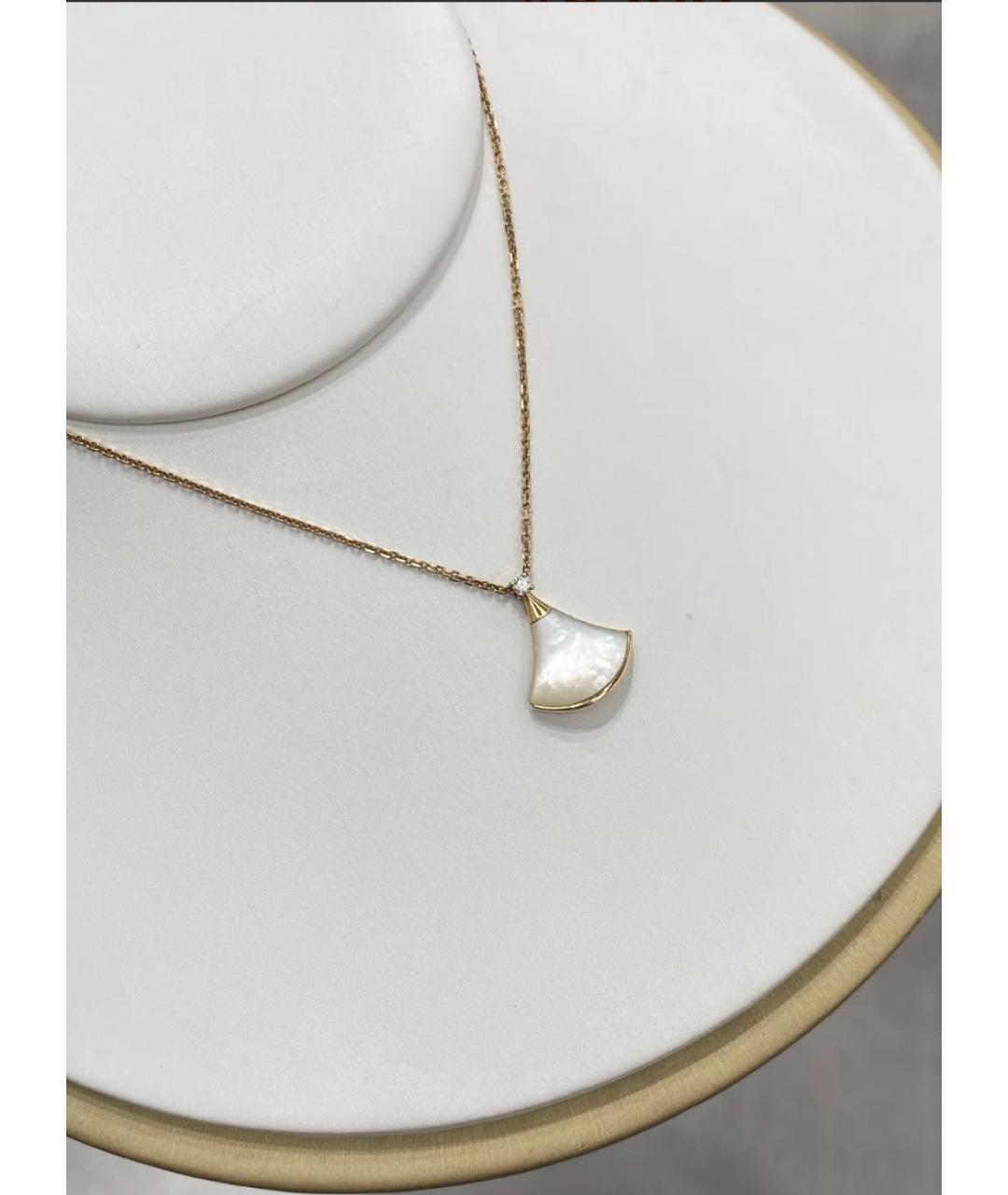 BVLGARI Золотое колье из желтого золота, фото 5