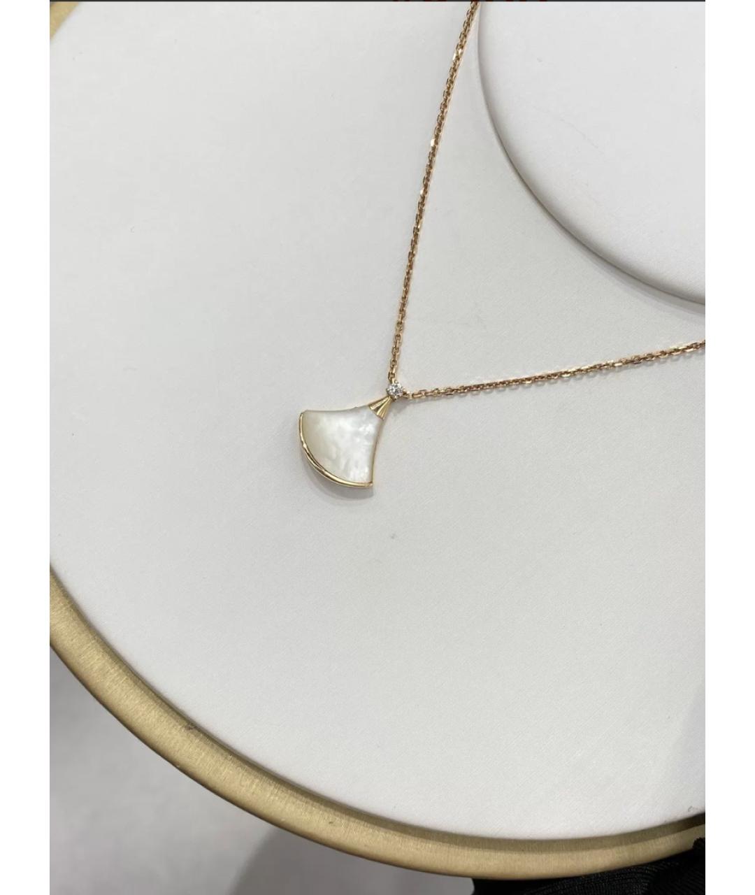 BVLGARI Золотое колье из желтого золота, фото 4