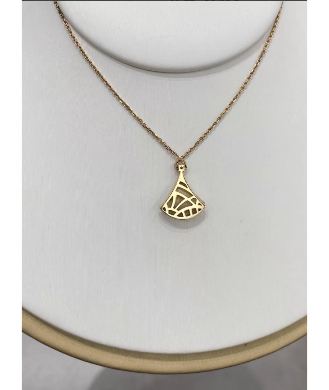 BVLGARI Золотое колье из желтого золота, фото 3