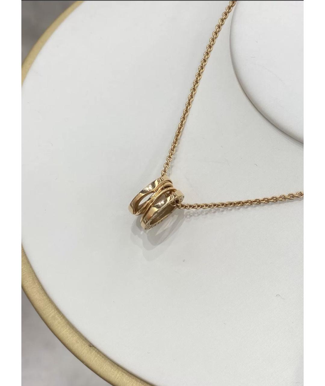 BVLGARI Золотое колье из желтого золота, фото 4