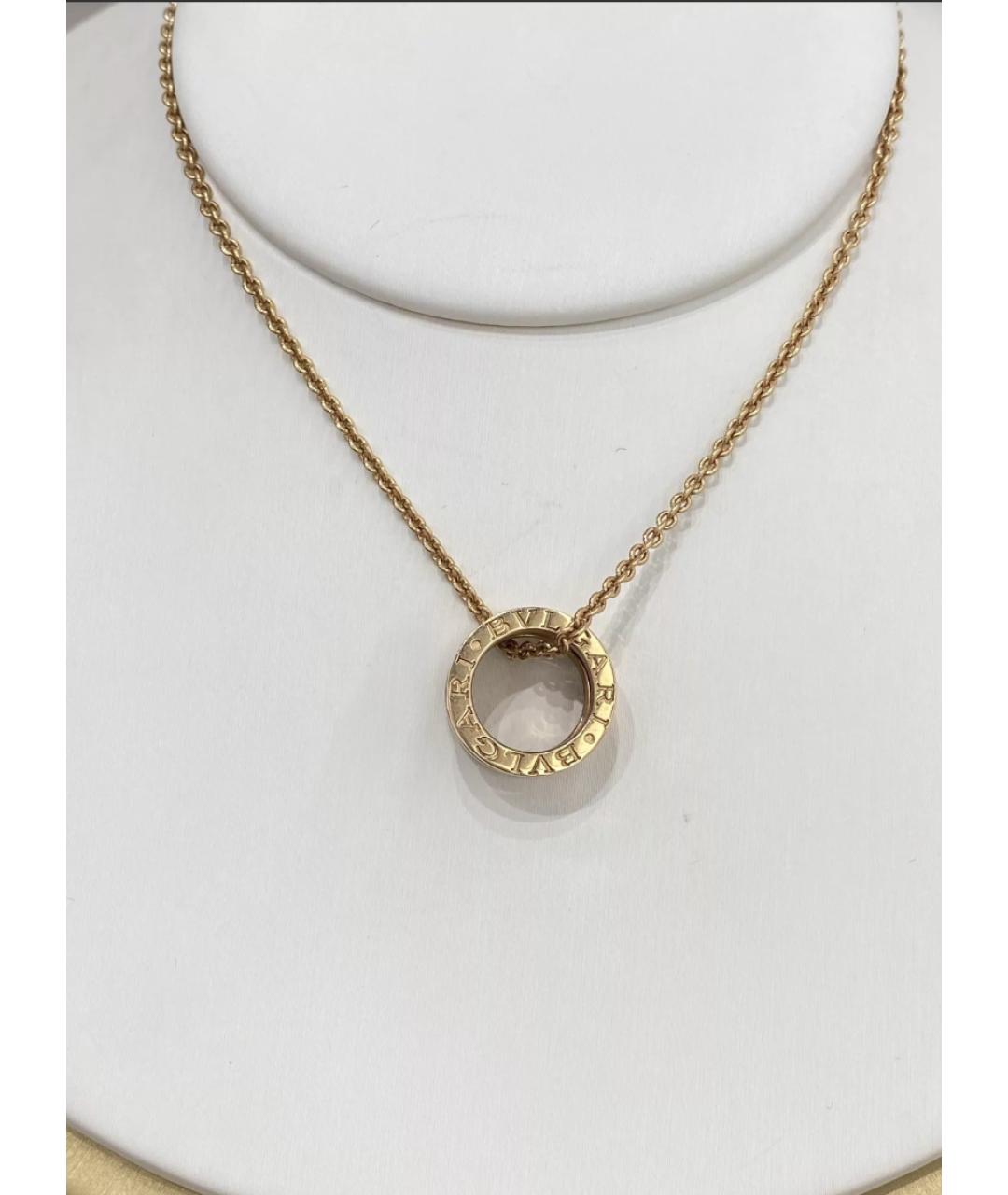 BVLGARI Золотое колье из желтого золота, фото 3