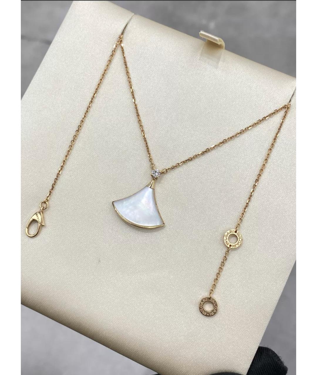 BVLGARI Золотое колье из желтого золота, фото 2