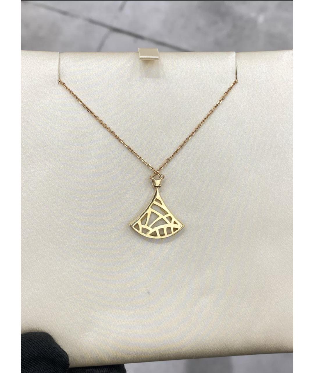 BVLGARI Золотое колье из желтого золота, фото 3