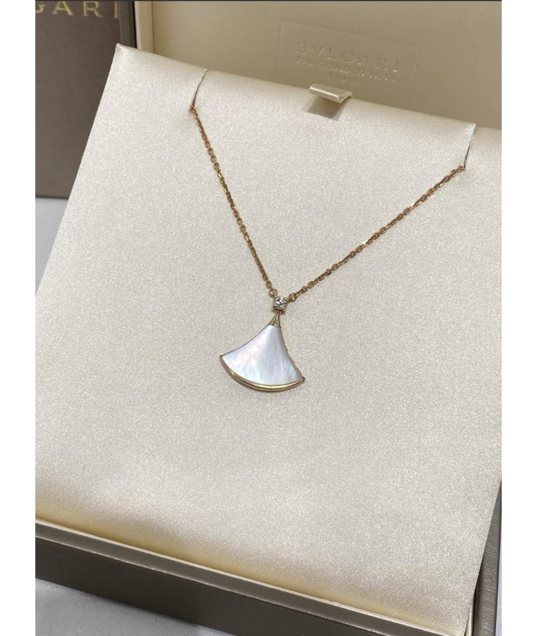 BVLGARI Золотое колье из желтого золота, фото 4