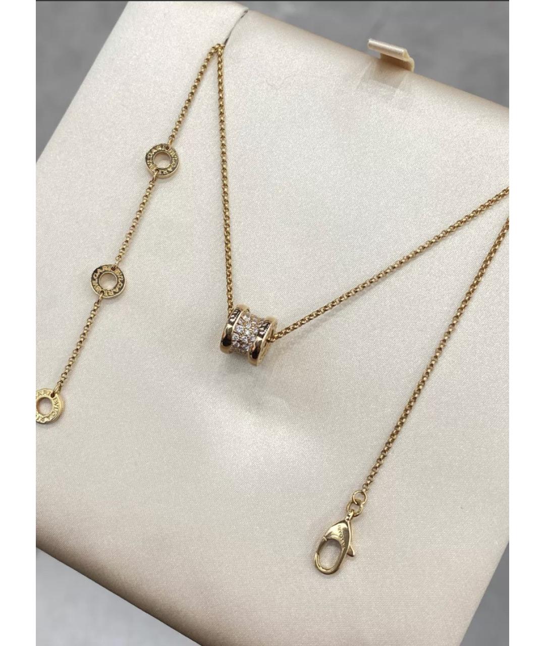 BVLGARI Золотое колье из желтого золота, фото 3