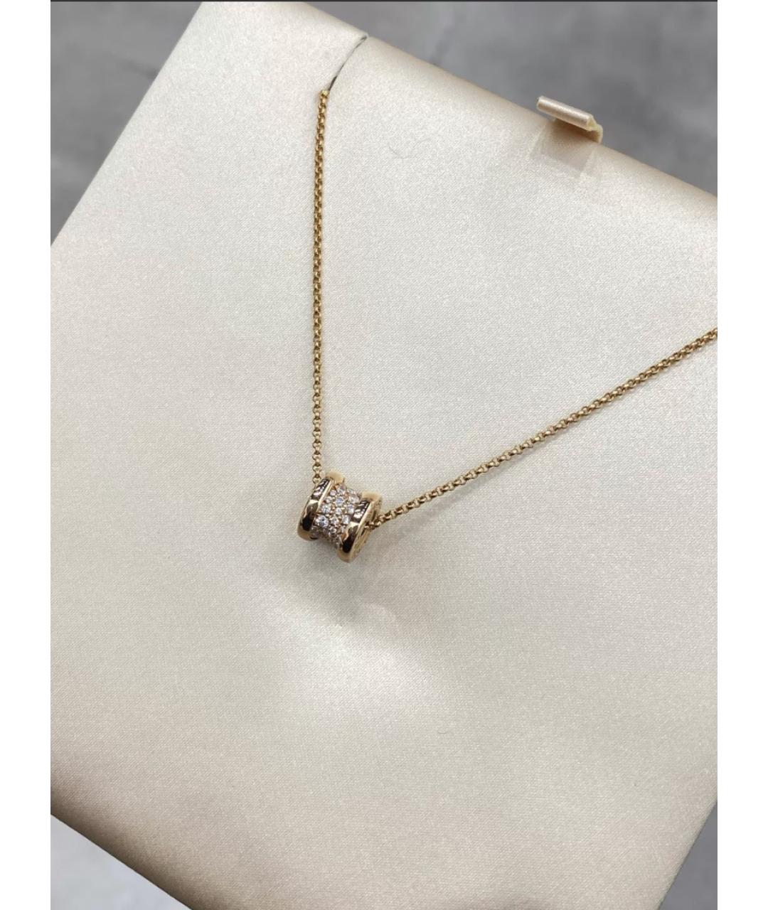 BVLGARI Золотое колье из желтого золота, фото 4