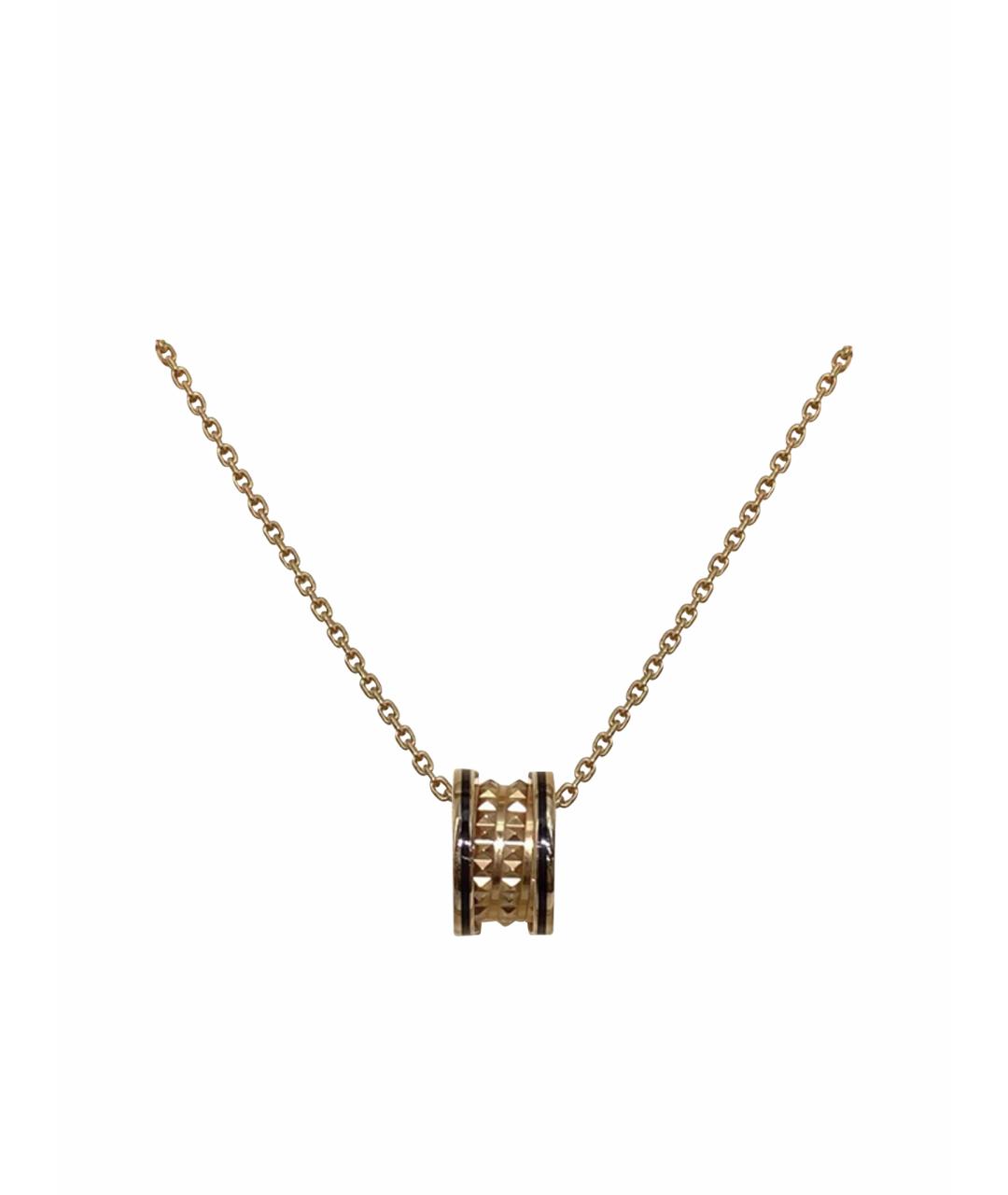 BVLGARI Золотое колье из желтого золота, фото 1