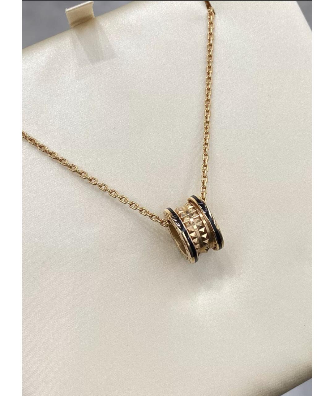 BVLGARI Золотое колье из желтого золота, фото 4