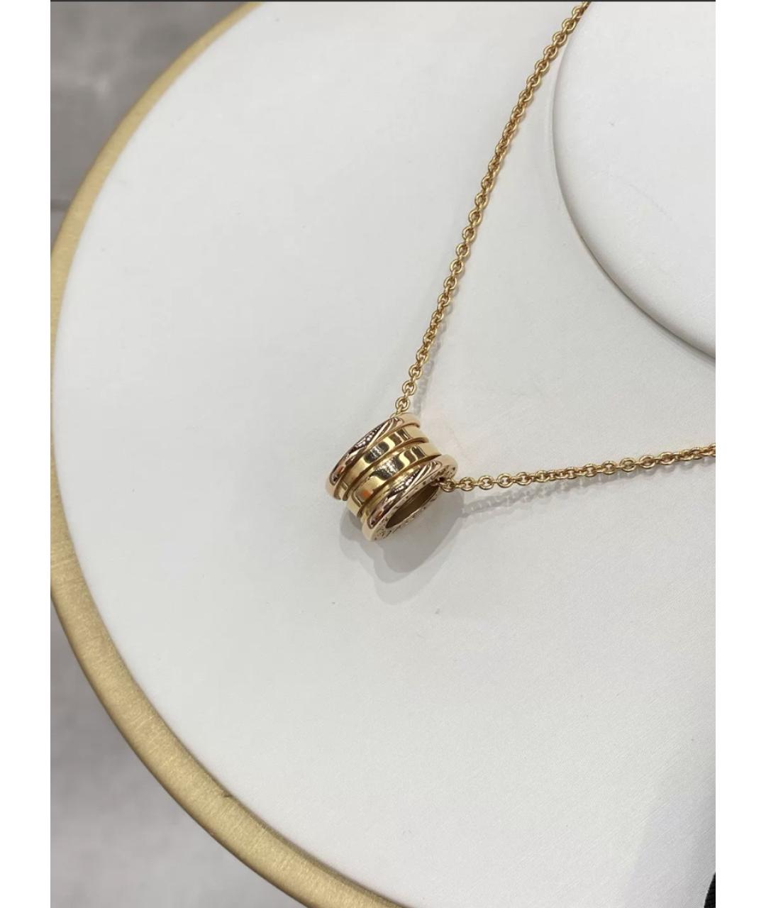 BVLGARI Золотое колье из желтого золота, фото 4