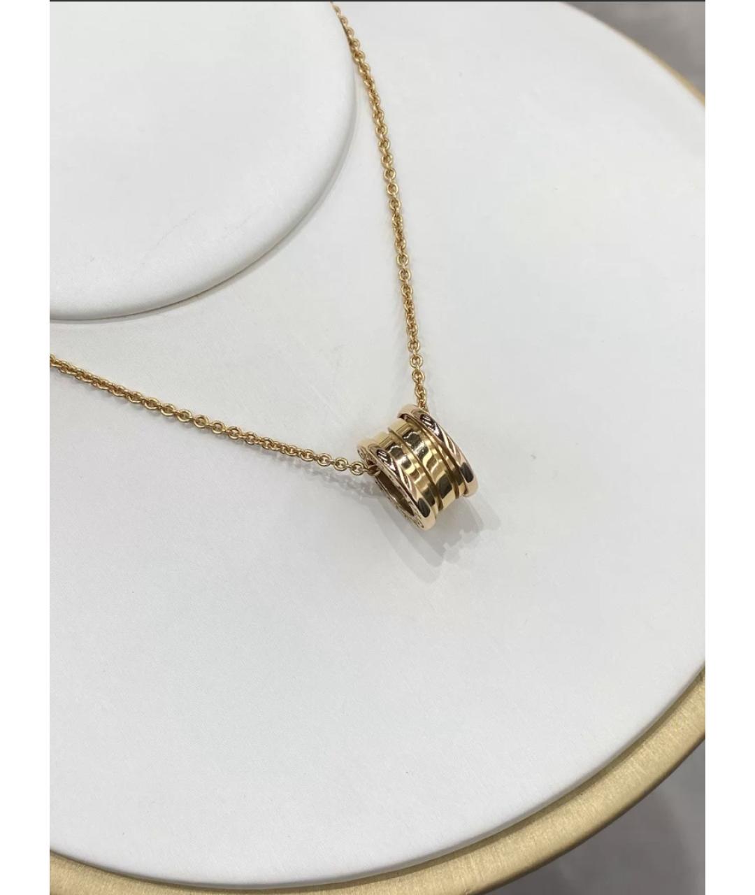 BVLGARI Золотое колье из желтого золота, фото 5