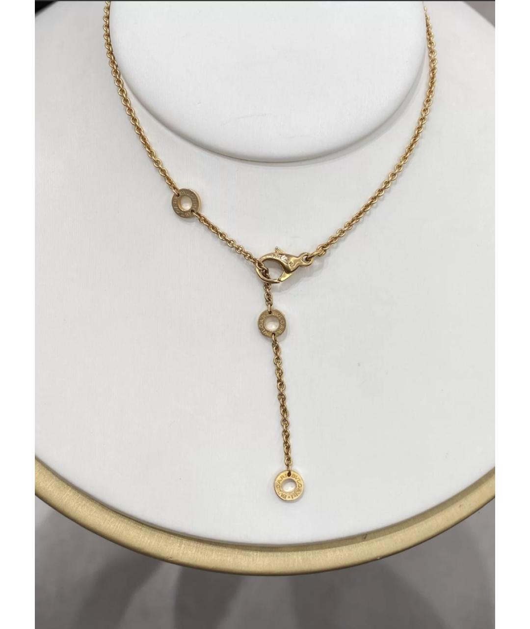 BVLGARI Золотое колье из желтого золота, фото 2