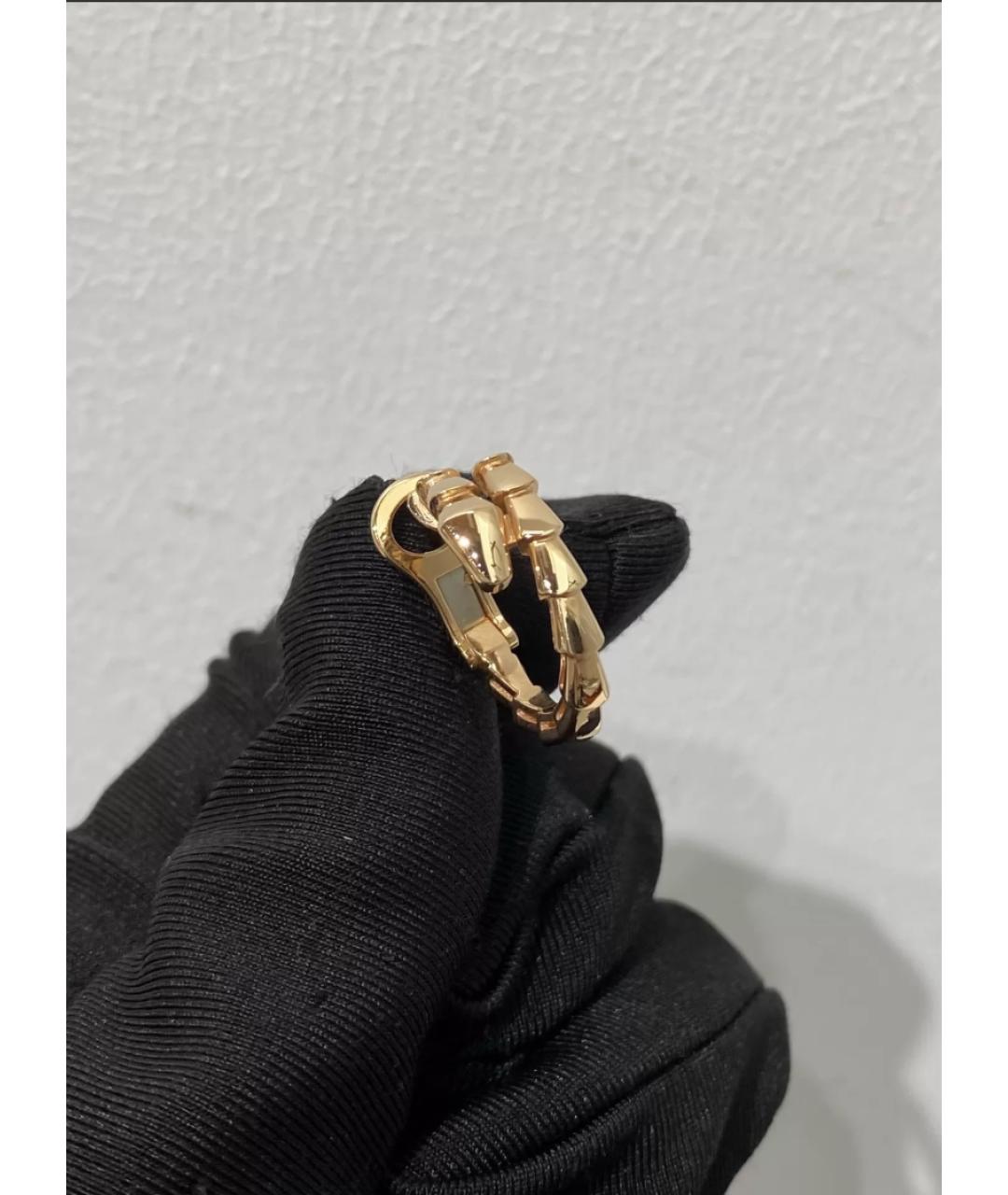 BVLGARI Золотые серьги из желтого золота, фото 4