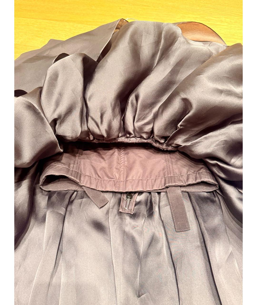 KHAITE Черное хлопковое повседневное платье, фото 6