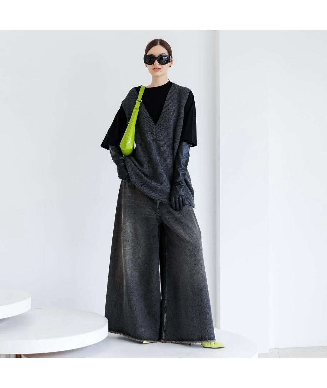 COS Серая шерстяная жилетка, фото 6