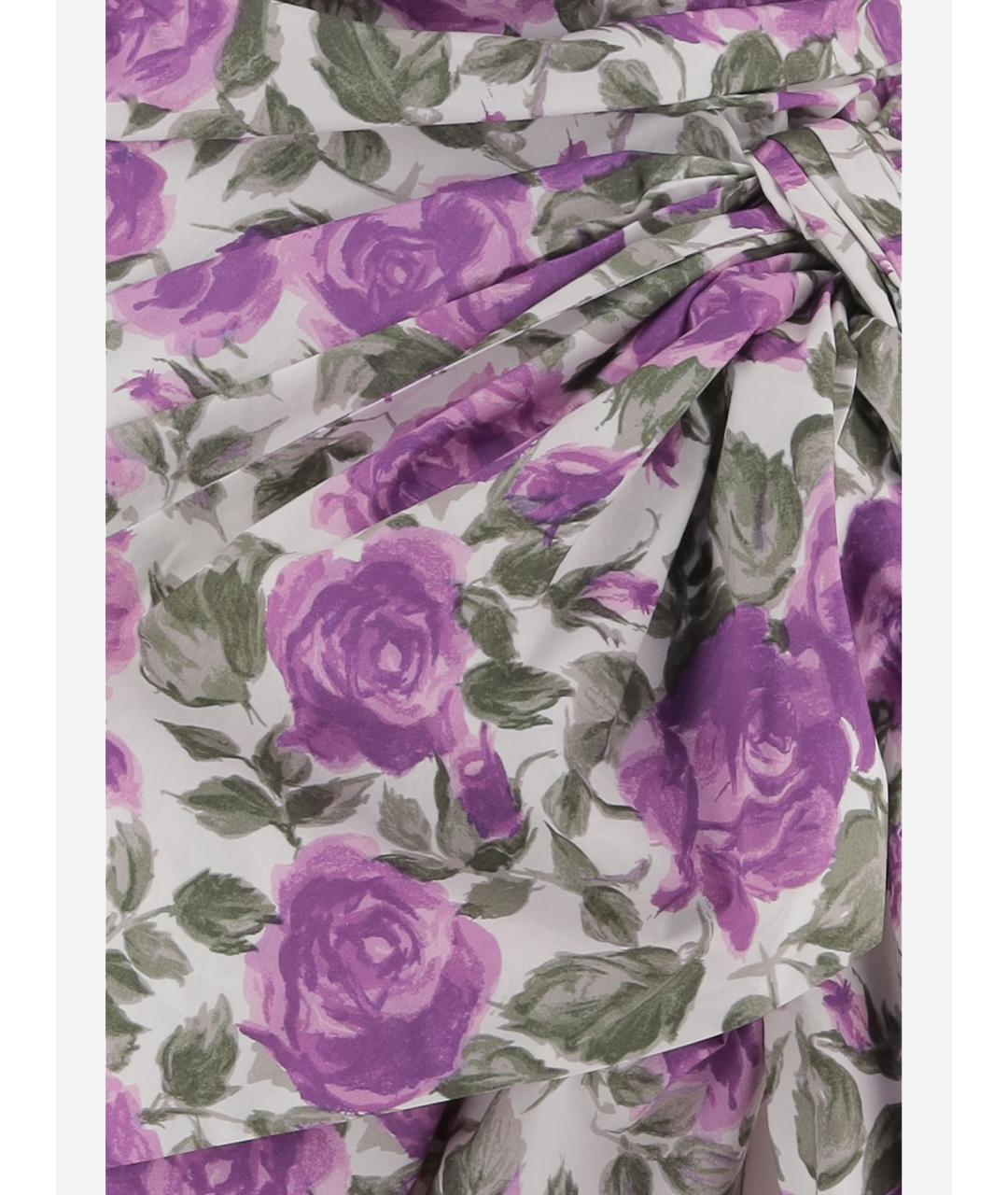 CHLOE Мульти хлопковое коктейльное платье, фото 2