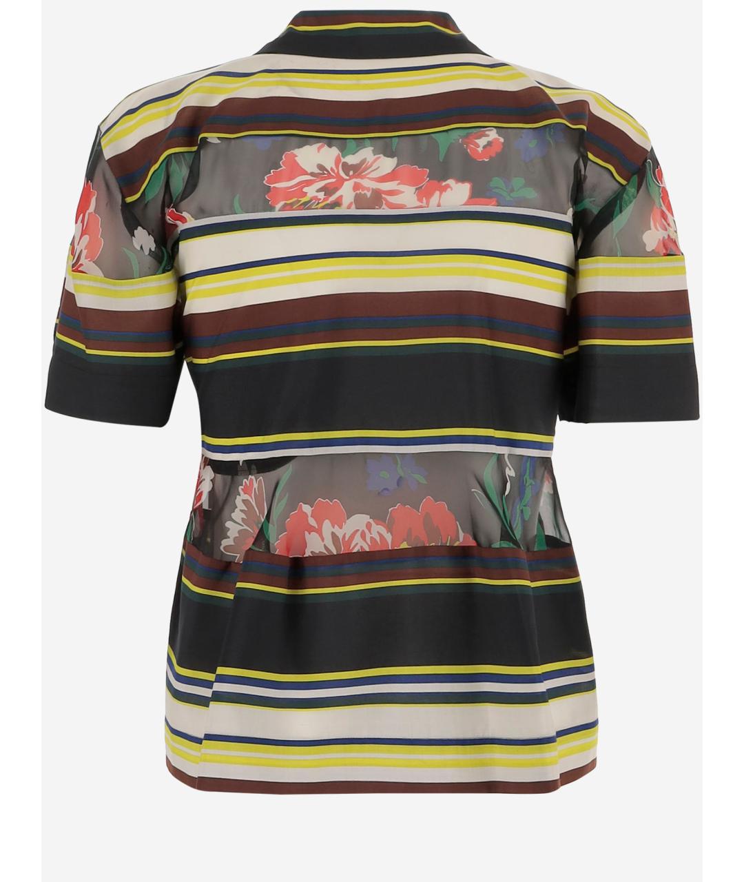 SACAI Мульти полиэстеровая рубашка, фото 2