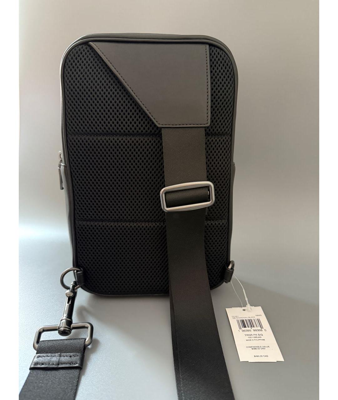 COACH Черная сумка на плечо, фото 6