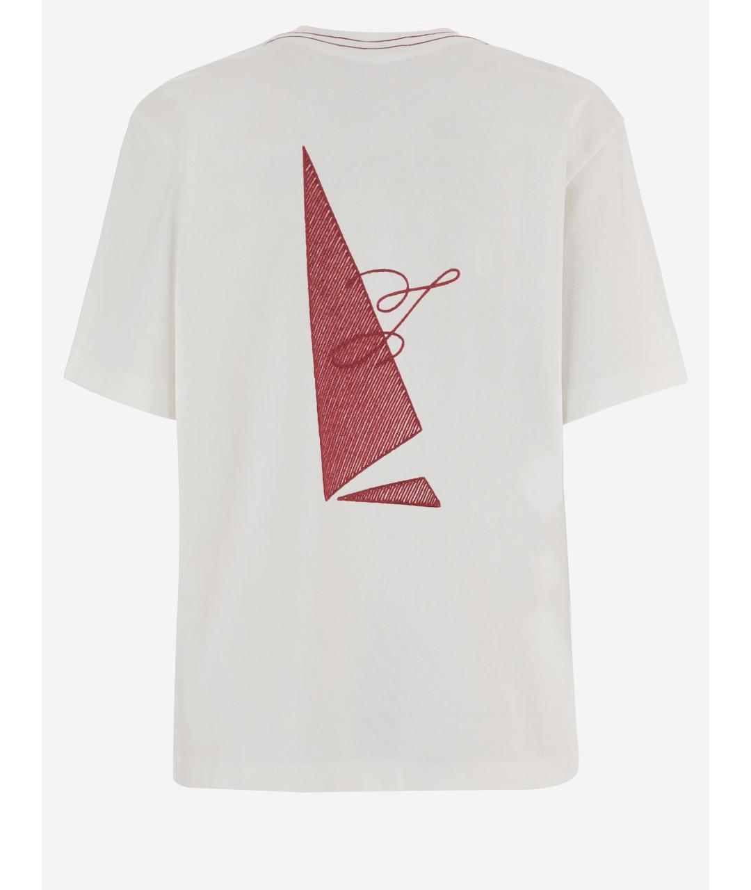 JACQUEMUS Хлопковая футболка, фото 2