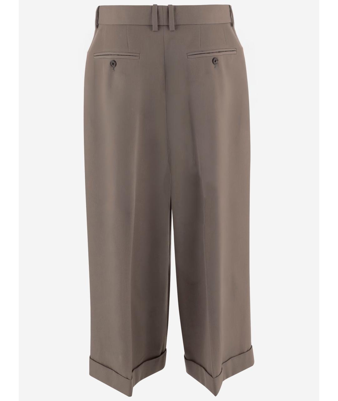 THE ROW Бежевые шерстяные шорты, фото 2