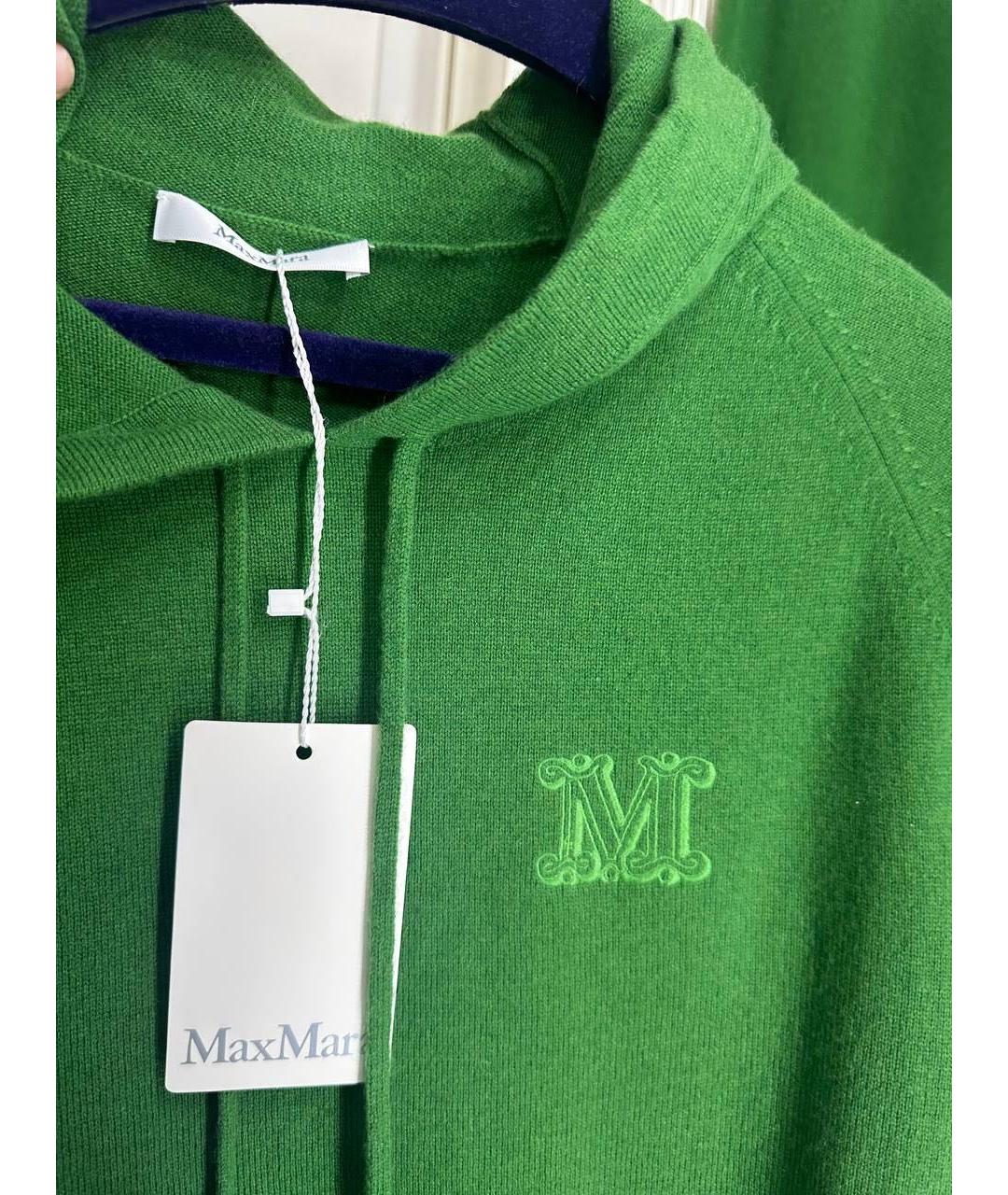 MAX MARA Зеленый кашемировый костюм с брюками, фото 2