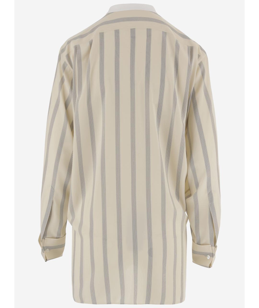 THE ROW Мульти шелковая рубашка, фото 2