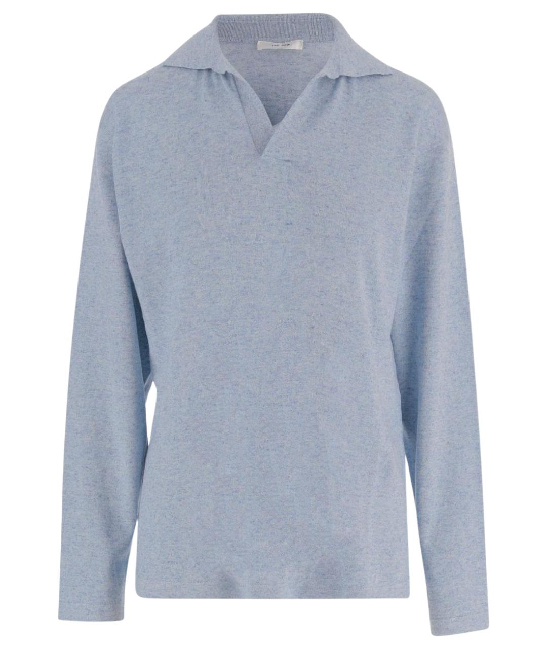 THE ROW Голубой хлопковый джемпер / свитер, фото 1