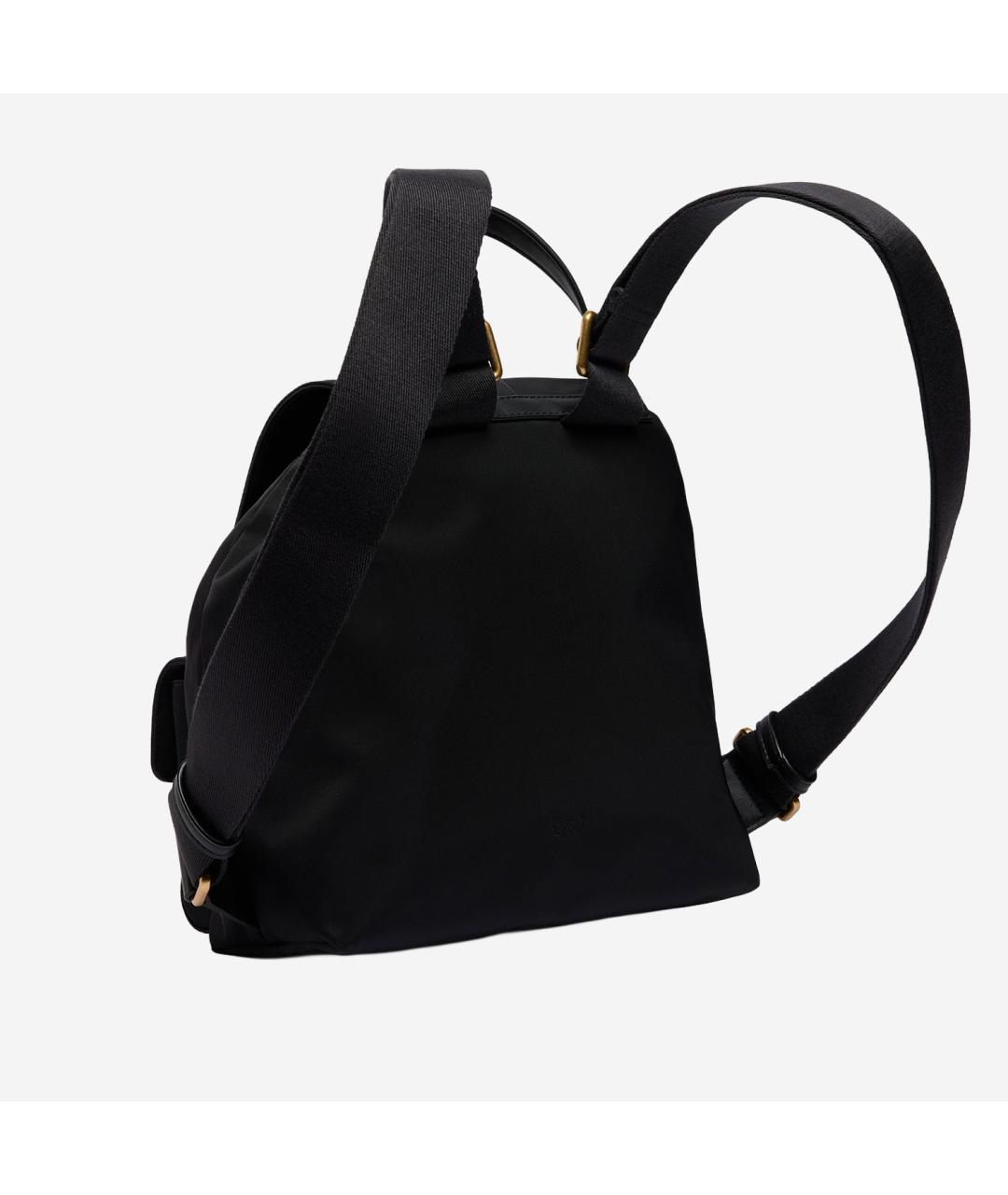 PINKO Черный тканевый рюкзак, фото 2