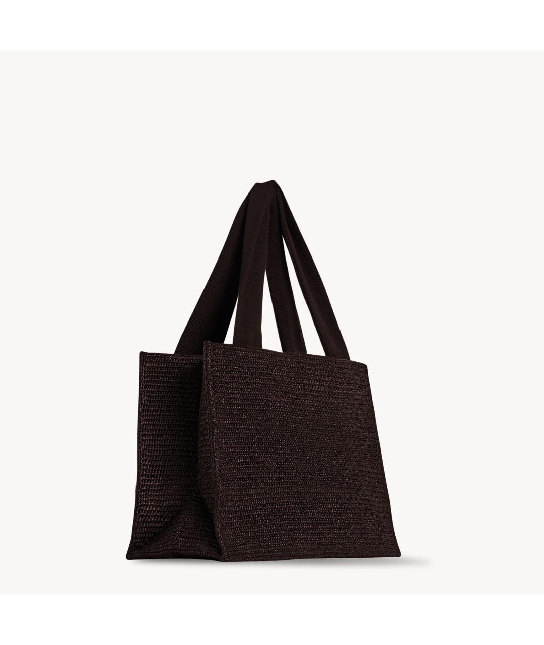 THE ROW Коричневая пелетеная сумка тоут, фото 2