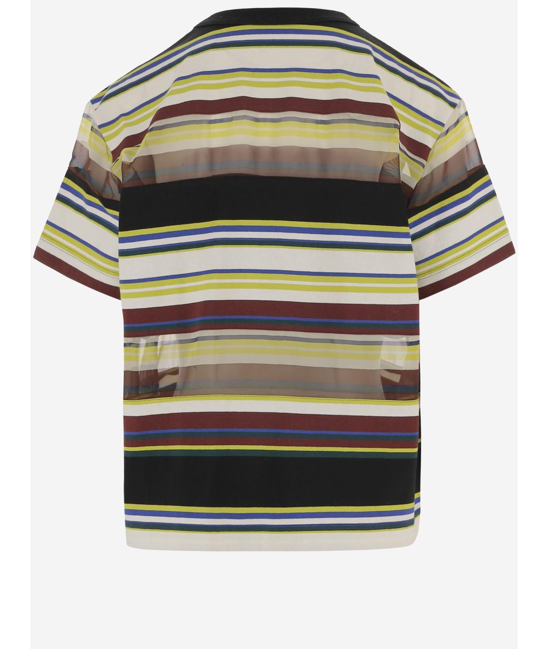 SACAI Мульти хлопковая футболка, фото 2