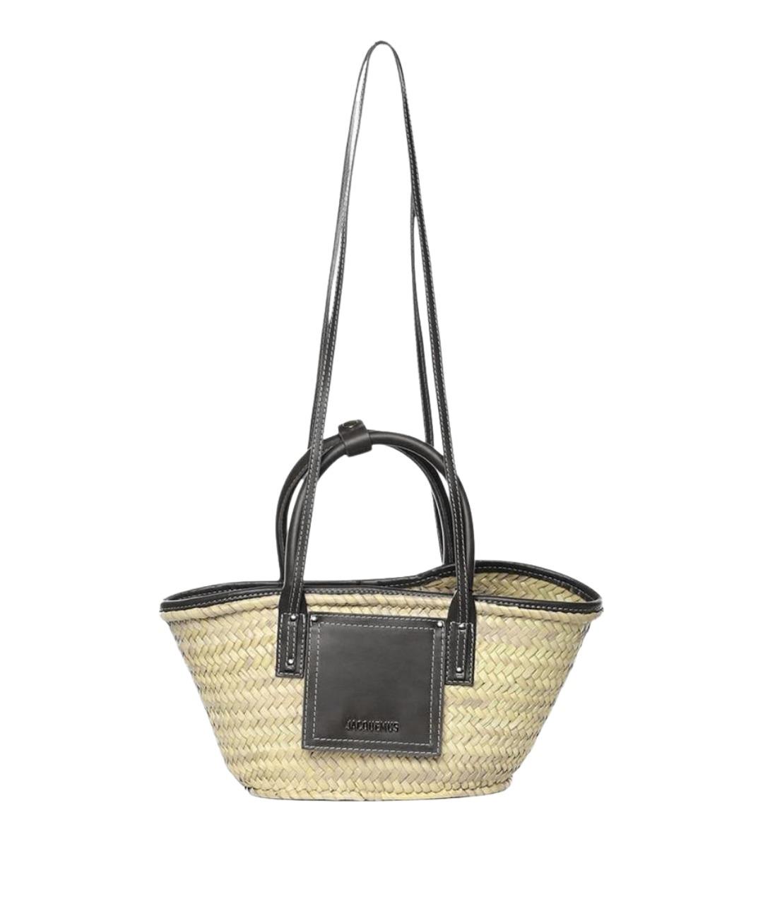 JACQUEMUS Черная сумка через плечо, фото 1