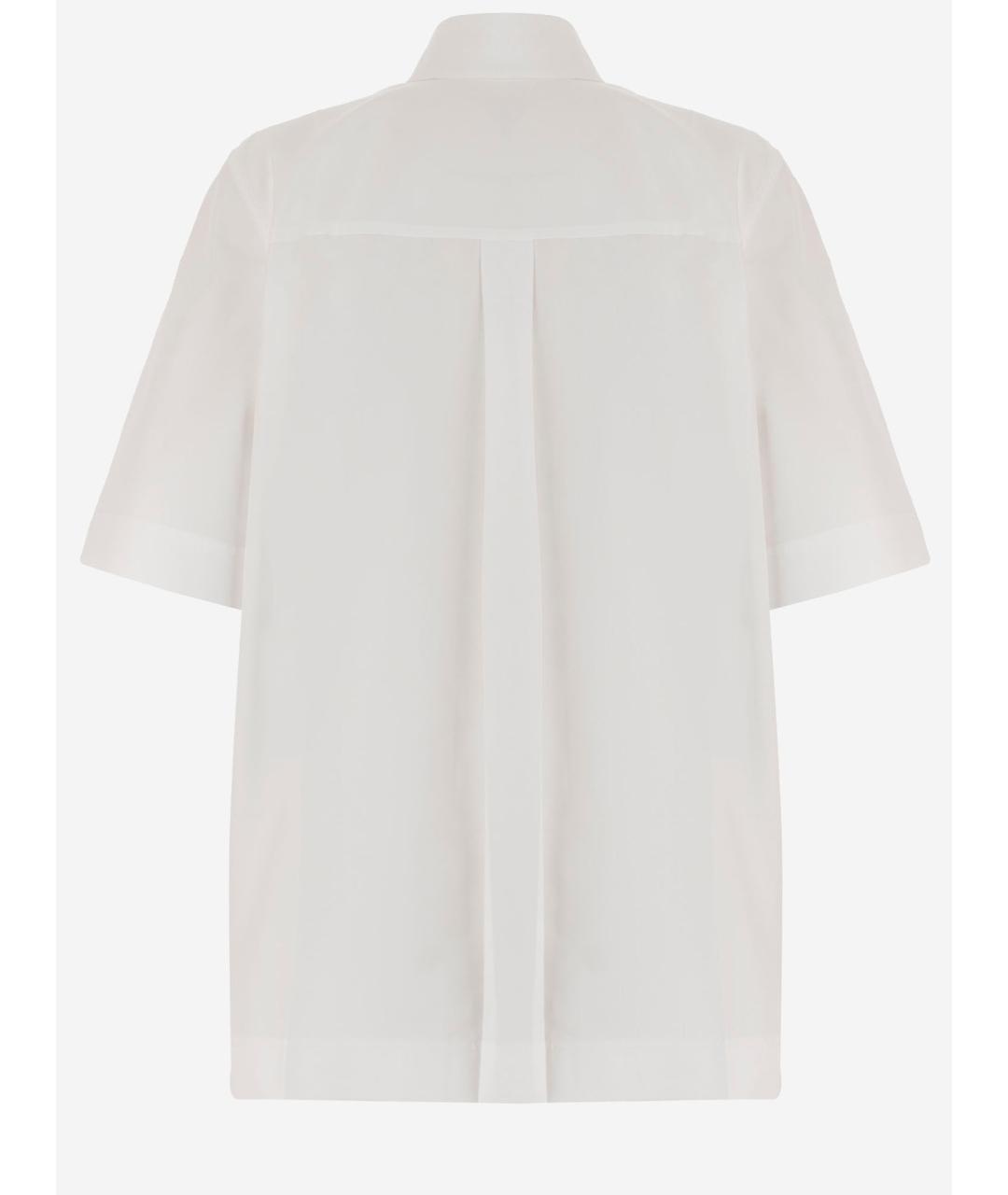 BOTTEGA VENETA Белая хлопковая рубашка, фото 2