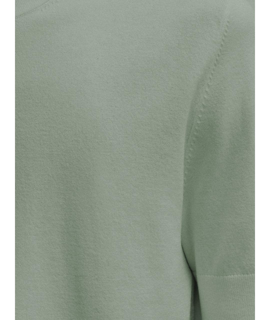 HUGO BOSS Зеленый вискозный джемпер / свитер, фото 3