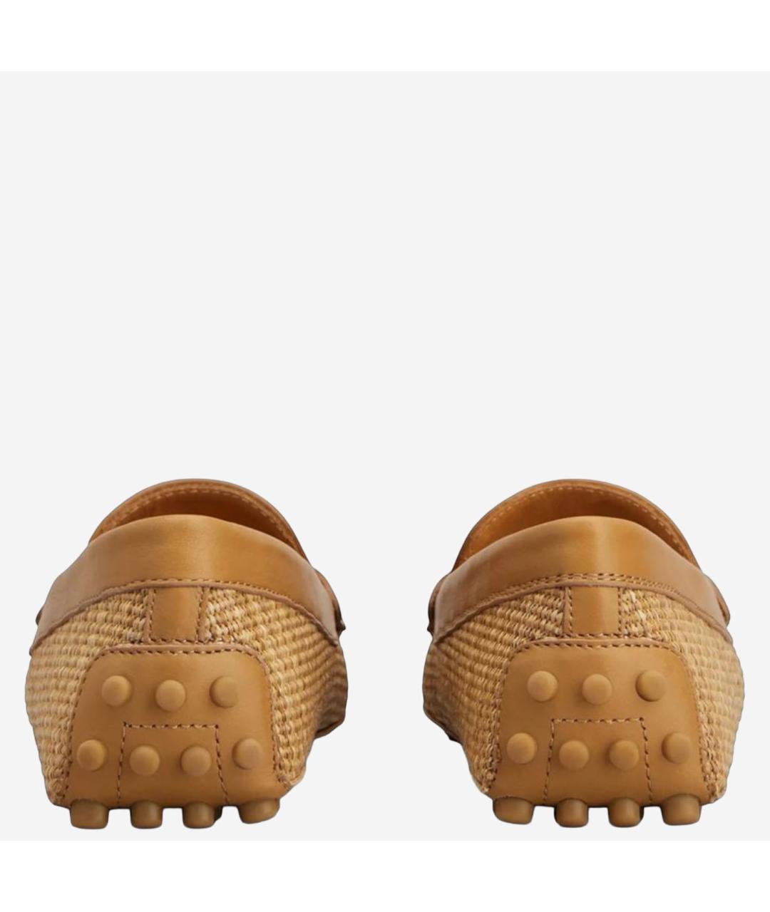TOD'S Бежевые мокасины, фото 3
