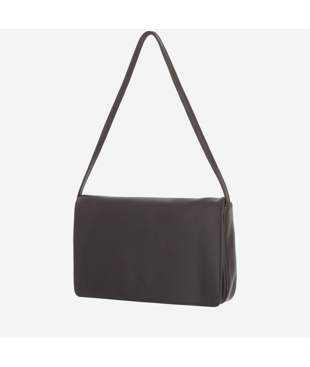 THE ROW Коричневая кожаная сумка через плечо, фото 2