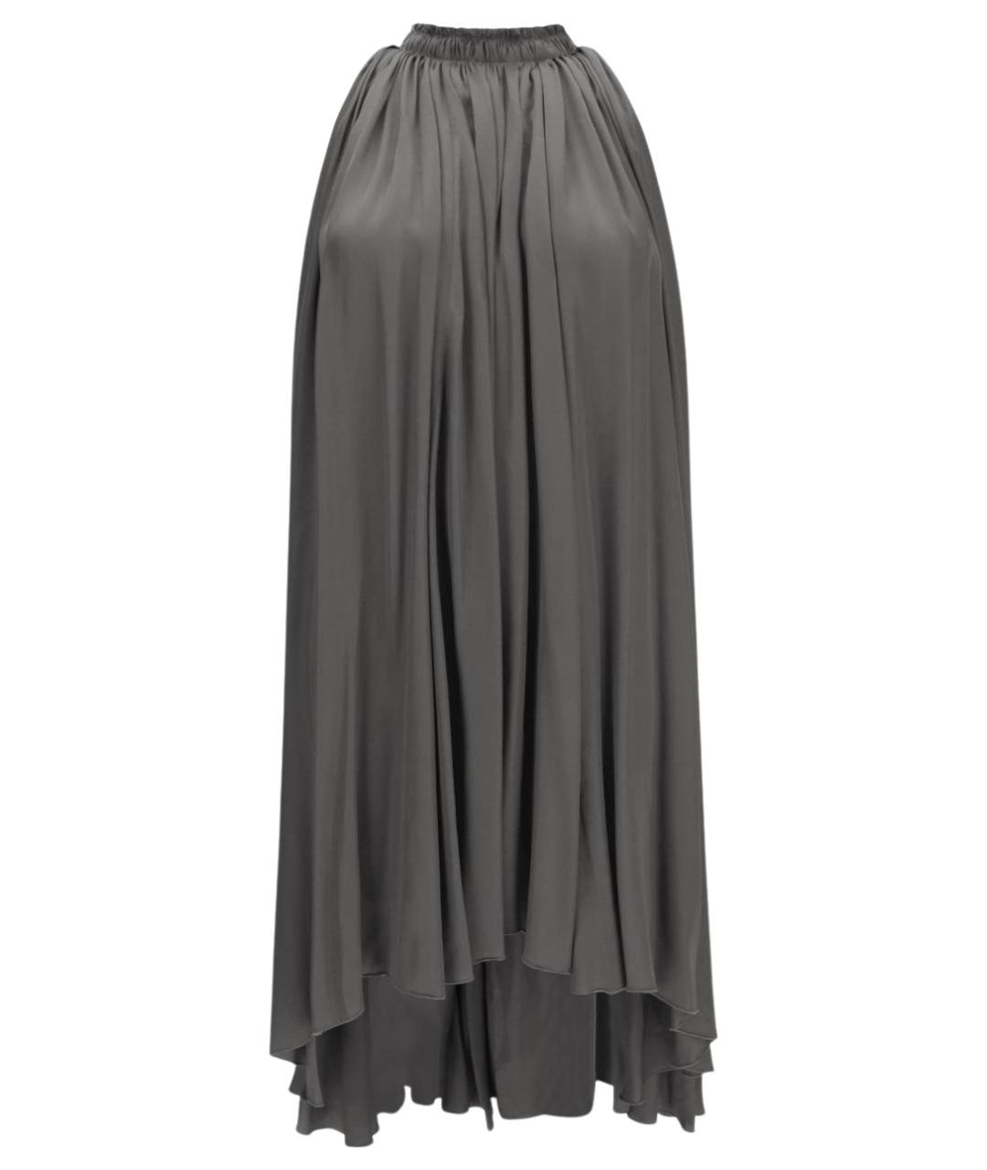 Sa Su Phi Серое хлопковое коктейльное платье, фото 1