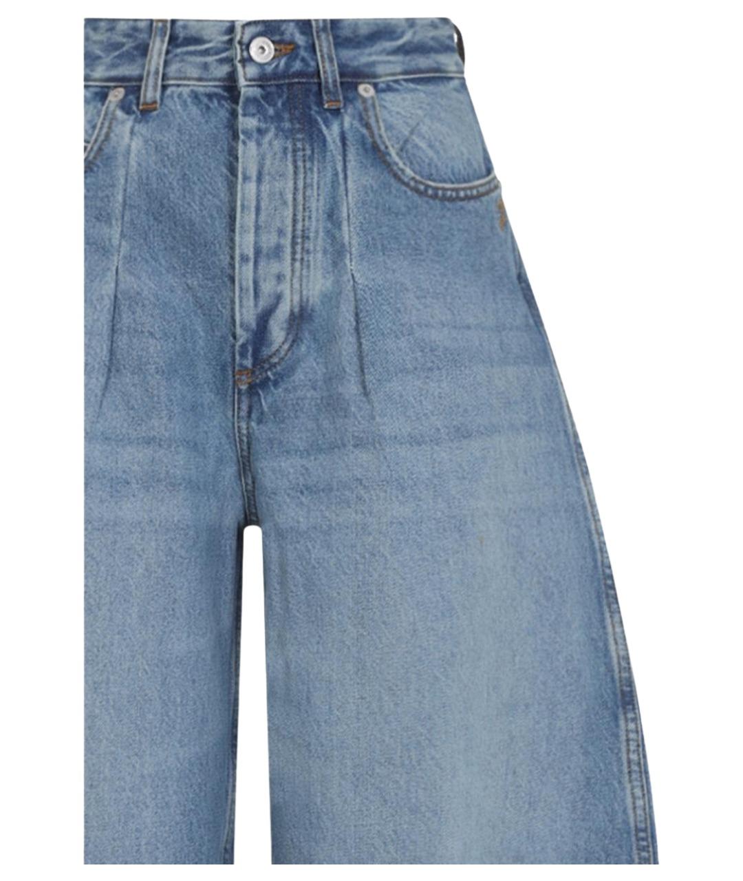 JACQUEMUS Синие прямые джинсы, фото 3