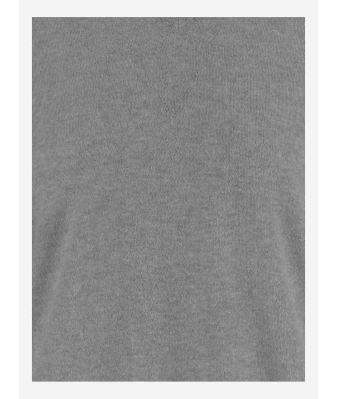 THE ROW Серый кашемировый джемпер / свитер, фото 3