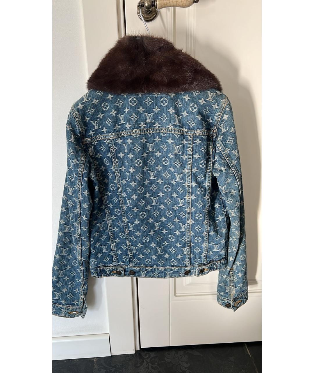 LOUIS VUITTON Голубая деним куртка, фото 2