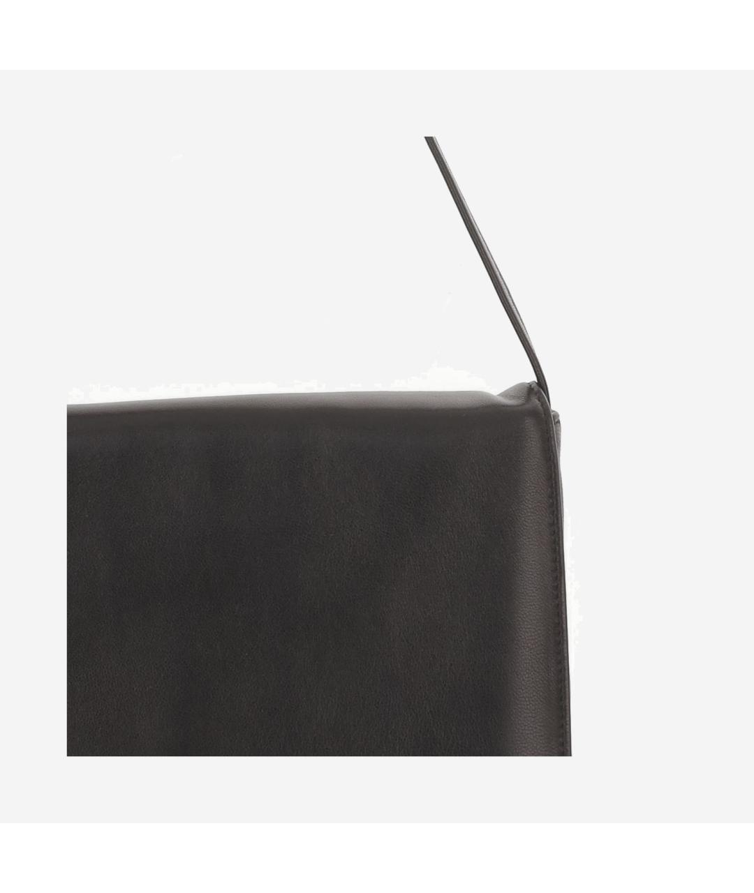 THE ROW Черная кожаная сумка через плечо, фото 4