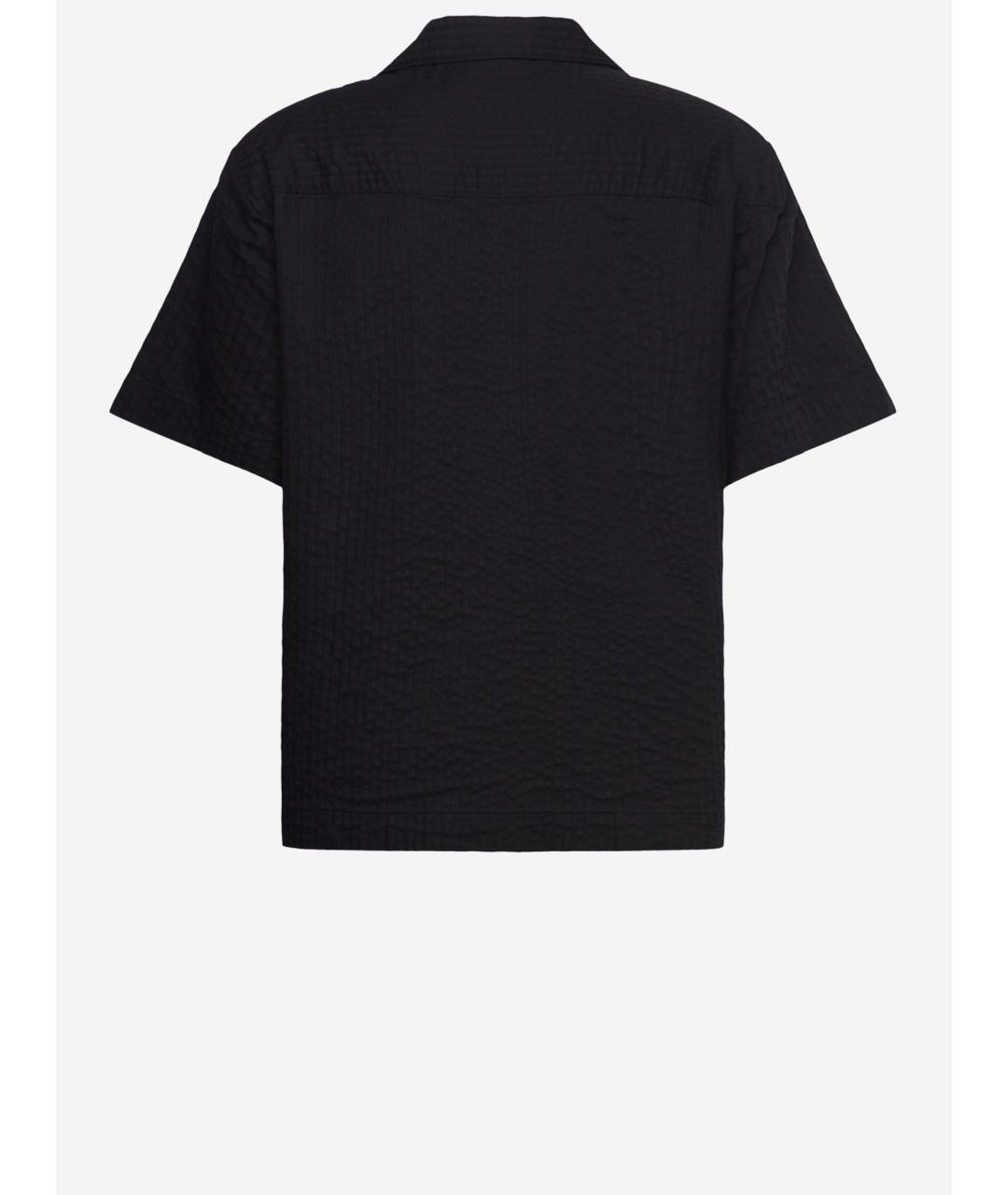 HUGO BOSS Черная хлопковая кэжуал рубашка, фото 2